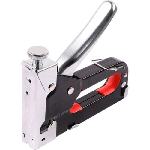 3 In 1 Multitool D/U/Tshaped Nail Staple Gun for DIY Home Upholstery Fix Furniture Frame Nail Gun