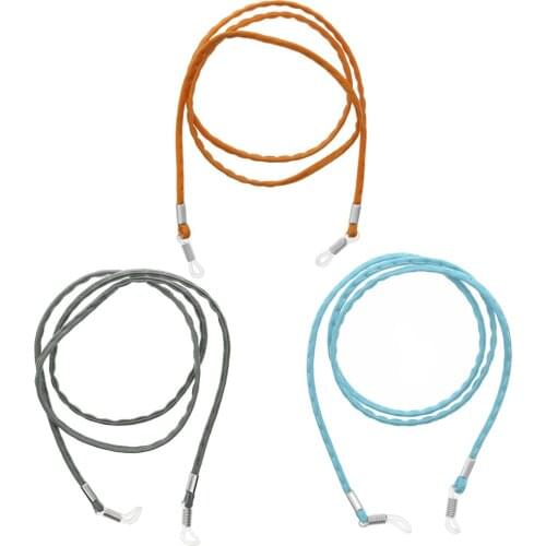 Eyeglasses Holder Strap – (Pack of 3)– Glasses Holder Lanyard Chain Cord Necklace – Eyewear Retainer for Men Women