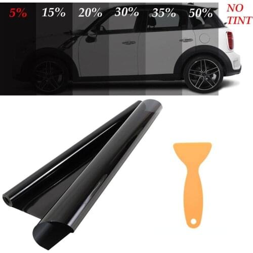 20x150cm Car Windscreen Window Glass Sun Shade Visor Film Sticker with Scraper наклейки на авто тонировка для авто