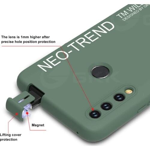 GKK Liquid Silicone Case For Huawei P smart Z Y9 Prime 2019 Honor 9X Case Luxury Anti-knock Protection Soft Cover for Honor 9X