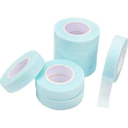 1 Roll Non-Woven False Eyelash Extension Tape Anti-Allergy Easy Tear Eye Tapes For Grafting Fake Lash Eyeliner Tapes
