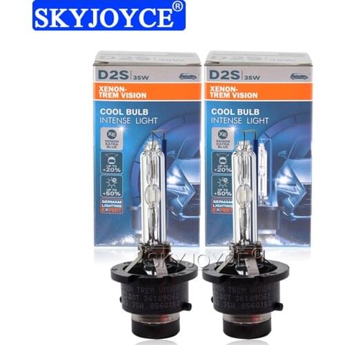SKYJOYCE 2PCS HID Xenon Headlight Bulb D1S D2S D3S D4S HID Replacement Bulb D1 D2 D3 D4 Auto Headlamp 35W 4300K 6000K 8000K