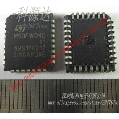 2pcs/lot M50FW040K1 PLCC-32 M50FW040 In Stock