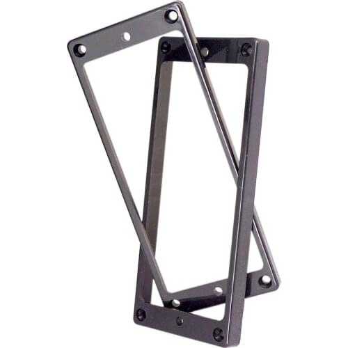 2x 8-String Electric Guitar Accessory Double Coil Pickup Mounting Ring Cover