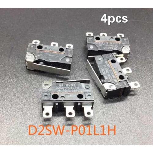 4pcs original for OMRON D2SW-P01L1H waterproof micro switch with straight pole limit switch for Skoda Octavia gearbox