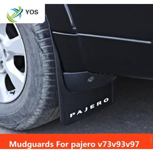 Car Mudguards For Mitsubishi pajero v73 v93 v97 modified wheel mud soft rubber off-road accessories