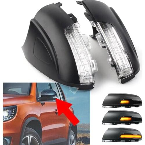 Car Side Mirror Turn Signal Light for Tiguan 2008-2016 Sharan 2011-2016 Rear View Mirror Lamp 5N0949101B 5N0949102B