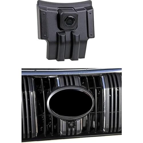 Car Front View Logo Camera Front Grille Camera Waterproof for Toyota LAND CRUISER PRADO 2018 2019