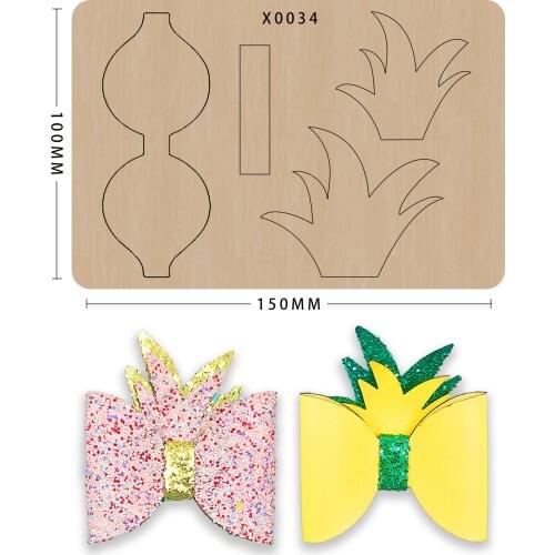 Bow Die Cutting Wooden Scrapbooking Cut Die Diy Tool Template Knife Mould New Dies For Big Shot