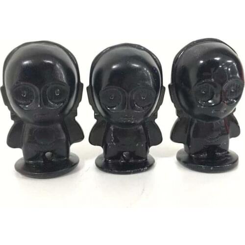 Hot Sell High Quality Crystal Hand Carved Cartoon Character For Children Gift YHM