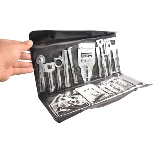 38x Car Audio Disassembly Tools For BMW E39 For Mercedes Benz For Tiguan For Audi Q5 RS4 RS5 DVD CD Navigation Disassembly Tools