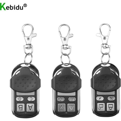 KEBIDU Universal 433Mhz Remote Control Copy Code For Garage Gate Clone Cloning RF Transmitter Duplicator For Electric Door Alarm
