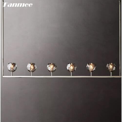 【Custom Link】Rectangular Canopy L160xW13xH100cm with 14 Pendants