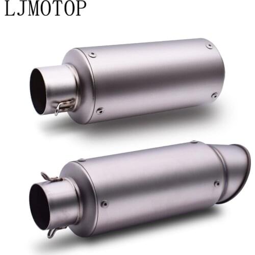 Motorcycle exhaust escape Modified Carbon fiber Moto Exhaust system For YAMAHA FZ8 FZ6 XSR700 XSR900 XSR 900 XV950 XV 250 950