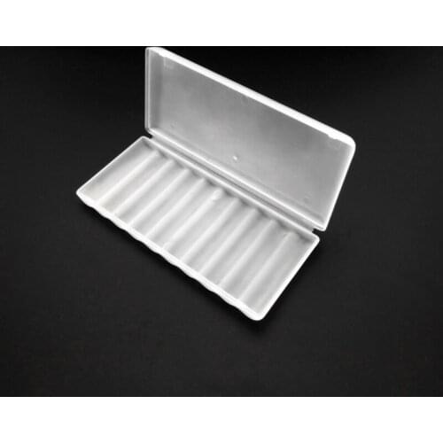 1PC White 10 Knots 7th AAA Battery Box Battery Storage 10 *7 Number AAA Battery Protection Box Lithium Battery Protection Box