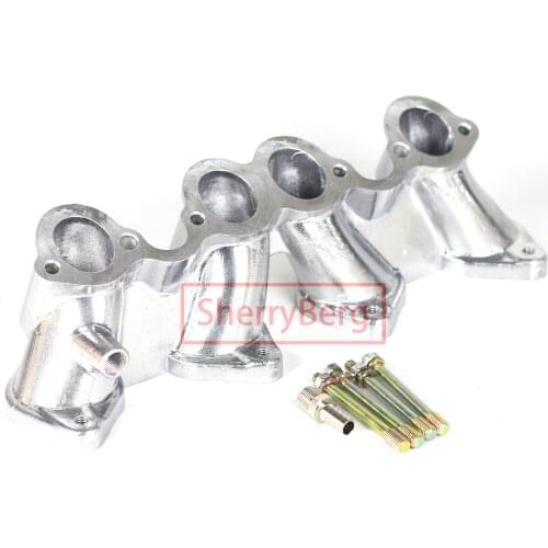 SherryBerg MANIFOLD FOR VW GOLF/POLO 1.1 / 1.3 INLET MK2 Weber DCOE Manifold Adapter DELLORTO DCOE/DHLA TWIN CARBS Carburettor