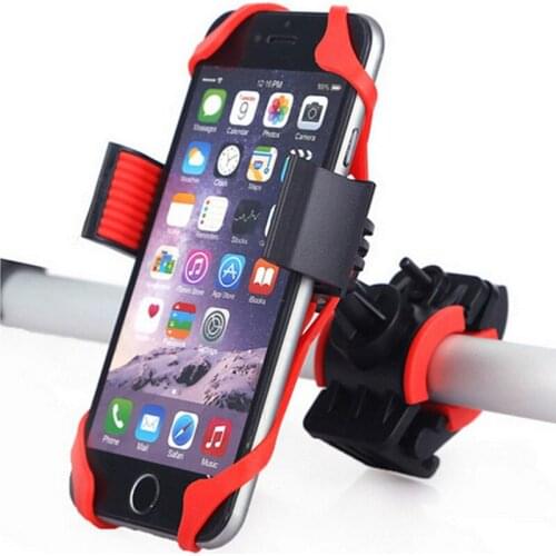 Bicycle Phone Holder Flexible Mobile Phone Holder Bike Handlebar Mount Bracket GPS Stand Motorcycle Electric Universal