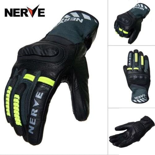 2020 Summer NERVE Motorcycle riding gloves men thin breathable touch screen locomotive racing glove motorbike off-road equipment