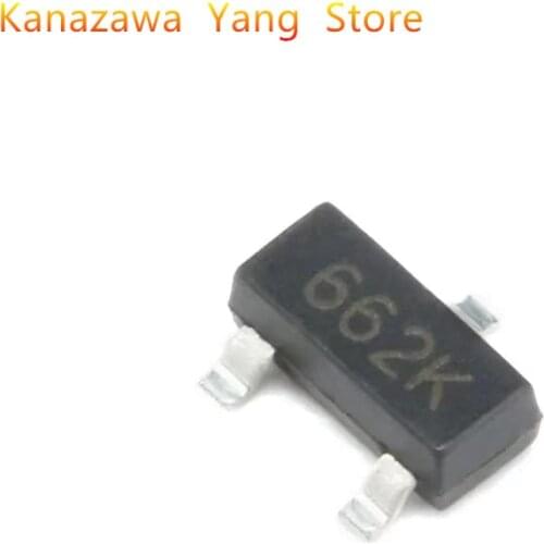 50 Pcs 100 Pcs SMD Voltage Regulator Chip XC6206P332MR SOT23 Screen Printing 662K 3.3V 0.5A SOT-23 In Stock Best Quality