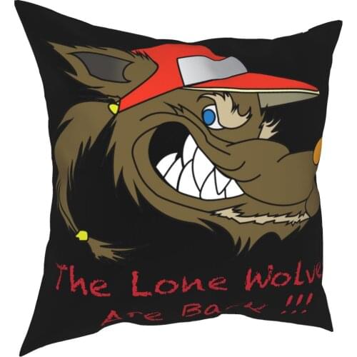 Lone Wolf Fury Pillowcase Printed Polyester Cushion Cover Decor Pillow Case Cover Home Drop Shipping 18