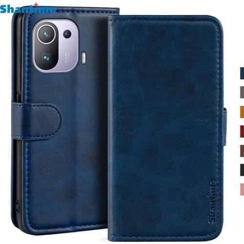 Case For Xiaomi Mi 11 Pro Case Magnetic Wallet Leather Cover For Xiaomi Mi 11 Pro Stand Coque Phone Cases