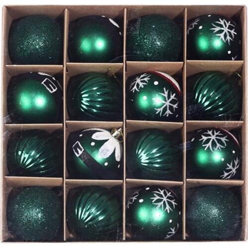 Colored Ball Pendant Ornament Christmas Christmas Decoration Balls Ball PVC Hang Hanging High Quality Multi Color Decorations