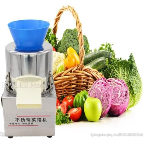 Stainless Steel Electric Food Vegetable Chopper Cutting Machine / Meat Garlic Meat Grinder for Sale