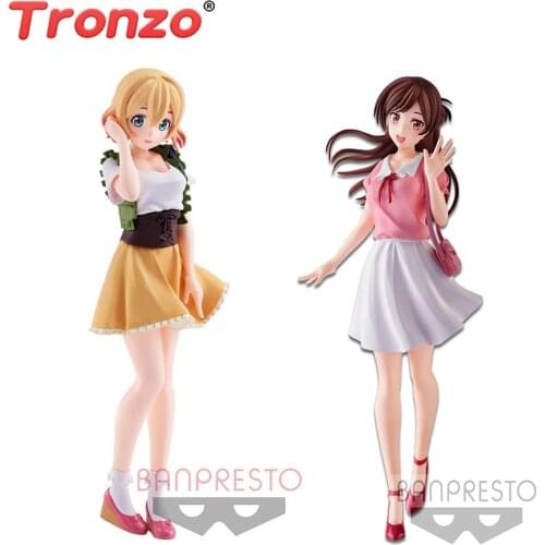 Tronzo Original Banpresto 17CM Anime Chizuru Nanami Mami PVC Action Figure Model Toys For Children Gifts