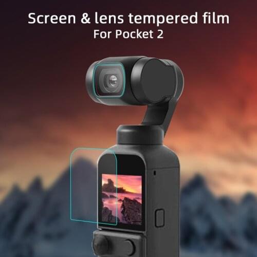For DJI Osmo Pocket Screen Protector Accessories Lens Protective Film Gimbal Cover Accesorios Filter for DJI Osmo Pocket
