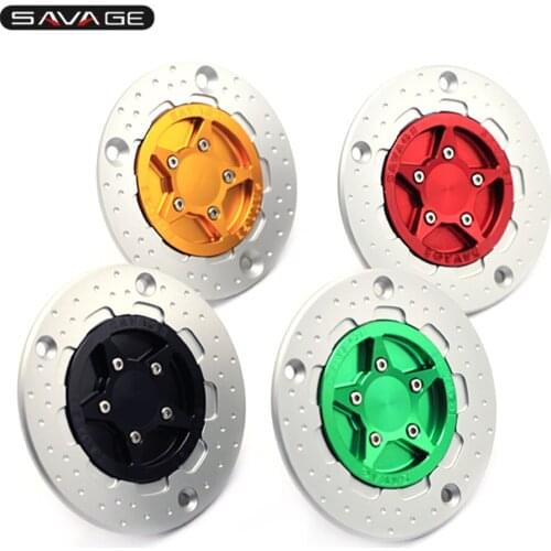 Gas Fuel Tank Cap For KAWASAKI Z125 Z750 Z750R Z800 Z1000 Z1000SX Z1000R ZZR 1400/1200/600 GTR CONCOURS 14 Motorcycle CNC Cover