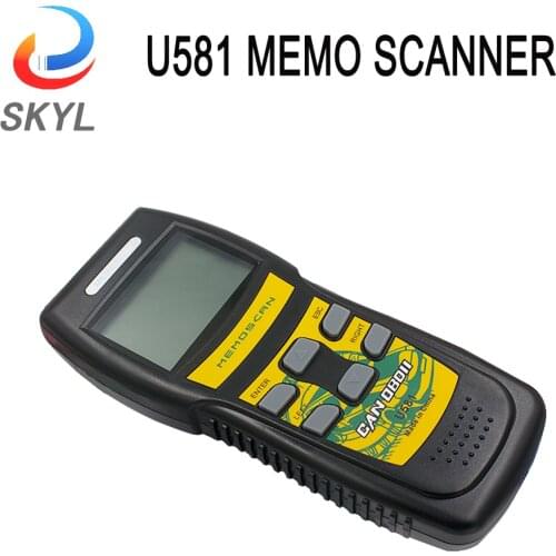 Newest Memoscan U581 CAN BUS OBD2 Memo Scanner Live Data U581 Code Reader OBD2 OBD Car Diagnostic Scan Tool Multi-Language