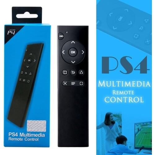 NEW For Sony PlayStation 4 PS4 DVD Multimedia Remote Control 2.4Ghz Wireless Media Controller