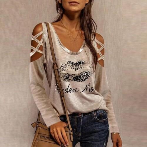 Perspective 3XL Plus Size 2021 Spring Sequins Hollow Out Tee Shirts Brighten Lady Streetwear Loose Women Casual T-shirts Top