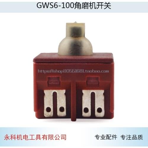 Suitable for Bosch GWS6-100 Angle Grinder Switch 9553 9556HN/HB Switch Angle Grinder Accessories