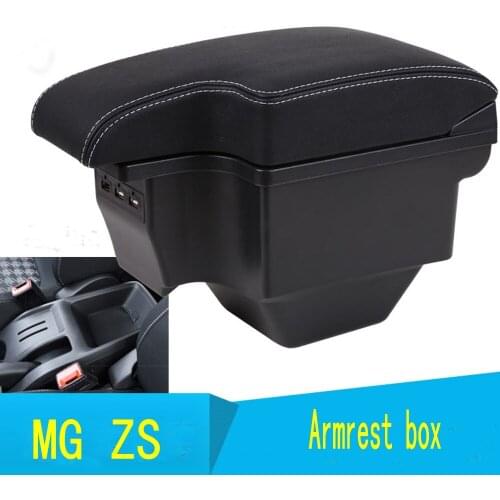For MG ZS armrest box central Store content box products interior Armrest Storage car-styling accessories part 2017-2019