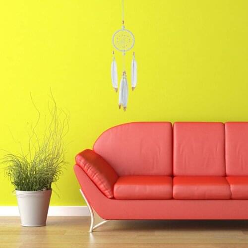 Catching Monternet Hand Painted DIY Material Bag Birthday Gift Wind Chime Decor Wall Hanging Dream Catcher Pendant