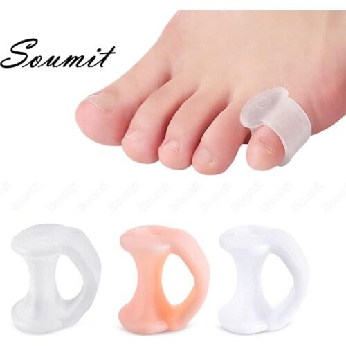 Little Toe Thumb Separator for Hallux Valgus Bunion Corrector Guard Foot Care Pads Orthopedic Inserts Toes Correct Accessories