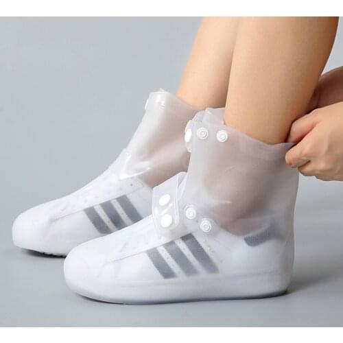 Silicone Shoe Cover Waterproof Protector Shoes Boot Cover Anti-Slip Rain Shoes Cases Unisex Shoes Protectors Boots Outdoor