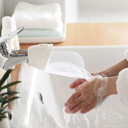 Water-saving Splash-proof Lovely Cartoon Kids Faucets Guider Washing Hand Guide Vane Tap Filter Water Nozzle Faucet Extender