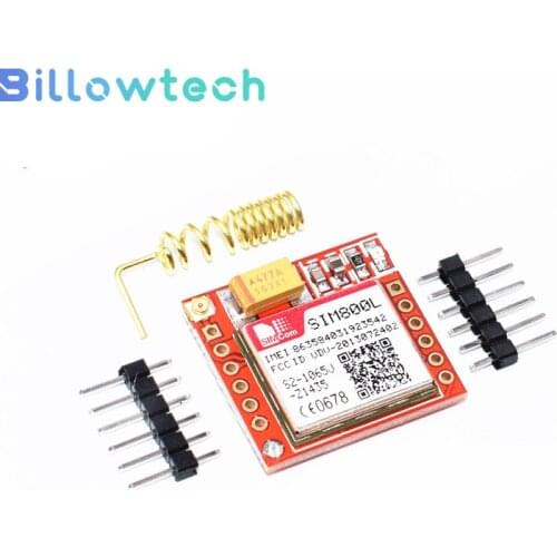 1pcs Smallest SIM800L GPRS GSM Module MicroSIM Card Core BOard Quad-band TTL Serial Port
