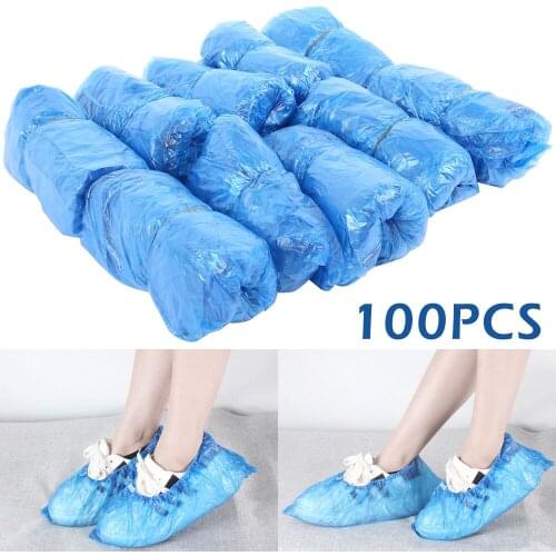 1000Pcs Blue Shoe Dust Covers Non Slip Disposable Floor Protectors ONE SIZE 100PCS For Shoe Cleaning