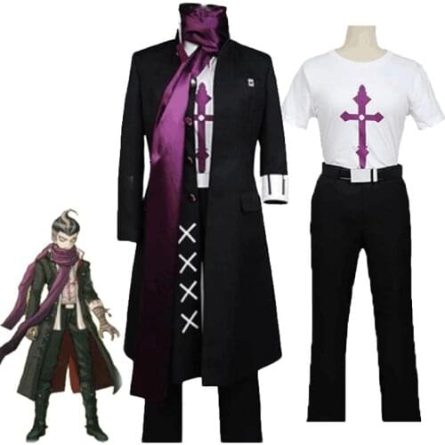 Anime Danganronpa 2 Cosplay Gundam Tanaka Costume Full Sets Men Women Halloween Carnival Party Stage Performance Clothes C190M9