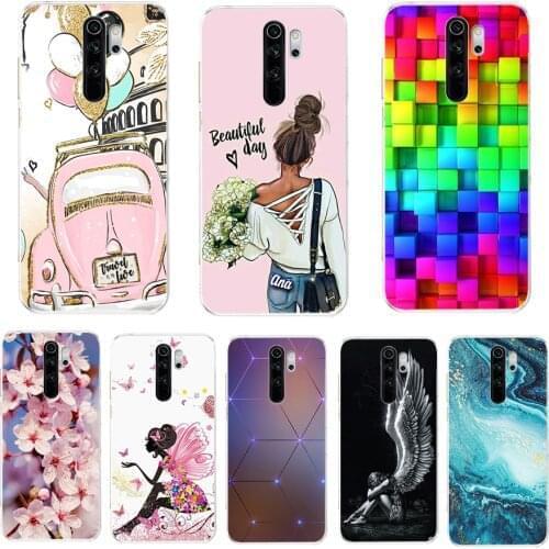 For Redmi Note 8 Pro Case Cartoon TPU Silicone Soft Back Cover Phone Case For Redmi Note 8 Pro Case Cover Coque
