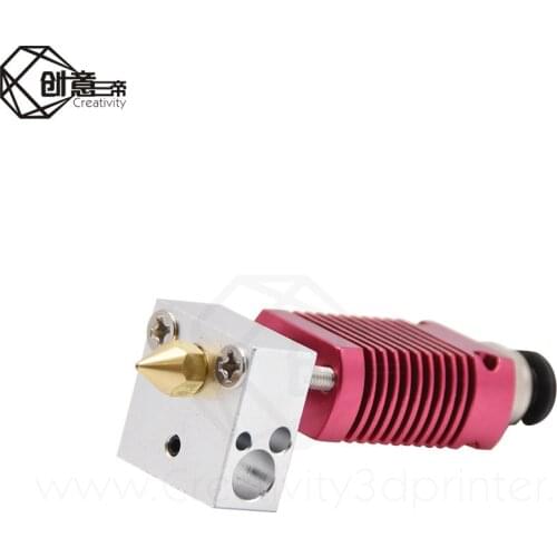 MK8 Assembled Extruder Hot End kit for Ender-3 Printer 1.75mm 0.4mm Nozzle Printer aluminum heating block 3D Printer Parts