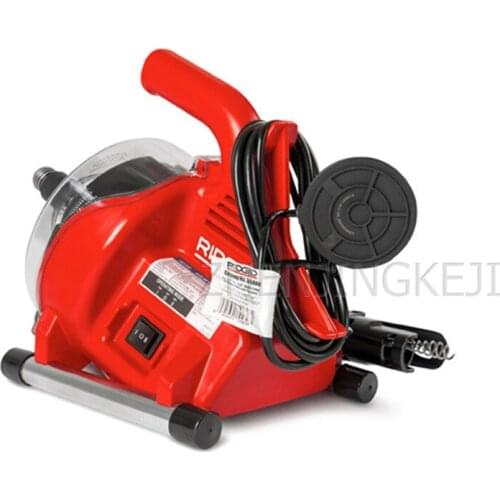 Electric Sewer Dredge Machine Home Kitchen Plumbing Clogging Cleanup Professional Tool Fully Automatic Pipe Dredging Machine