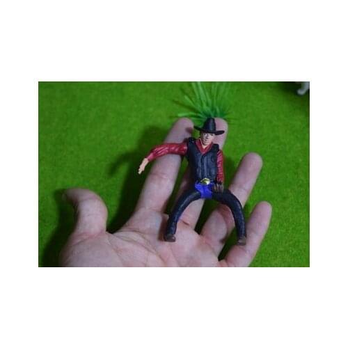 Pvc figure model rider toy cowboy