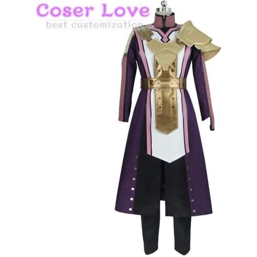 Fire Emblem Echoes: Shadows of Valentia Leon Cosplay Costume Halloween Christmas Costume