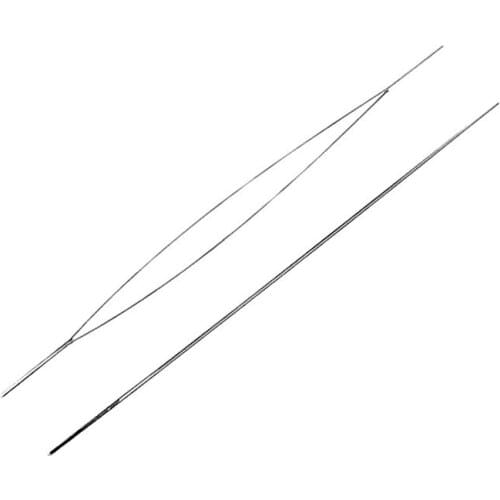 100PCS Stainless Steel Beading Needles for Beads Threading String Jewelry Bracelet Necklace Making Tools Pins DIY Sewing Needles