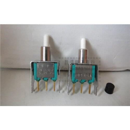 Import USA JBT push button switch Gold 3 foot with stand reset switch with cap Normally open normally closed