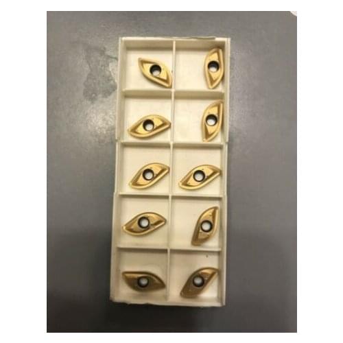 10PCS CARBIDE INSERT 218.20-080ER-M04 MP2050